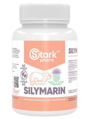 Здоровье печени Stark Pharm Stark Silymarin 500 мг, 60 капсул
