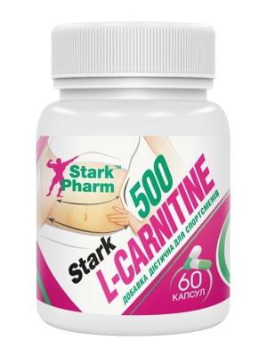 Карнитин Stark Pharm Stark L-Carnitine 500 мг, 60 капсул
