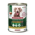 Корм вологий Morando Tradizioni для собак шматочки в соусі з куркою, стручковою квасолею та томатами, 405 г
