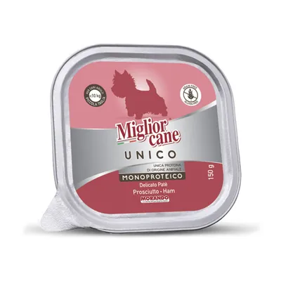 Корм вологий Morando Migliorcane UNICO для собак прошуто, 150 г