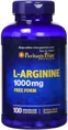 Аргінін Puritan's Pride L-Arginine 1000 мг, 100 капсул