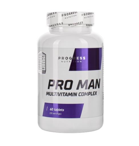 Витаминный комплекс для мужчин Progress Nutrition Pro Man, 60 таблеток