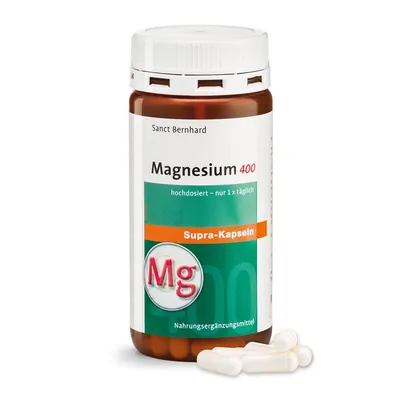 Магній Sanct Bernhard Magnesium 400 supra 400 мг, 120 капсул