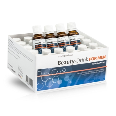 Комплекс для красоты мужчин Sanct Bernhard Beauty-Drink for MEN 30 флаконов по 20 мл