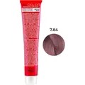 Крем-фарба для волосся Palco Professional Color № 7.84 блонд середній червоно-гарячий какао світле, 100 мл