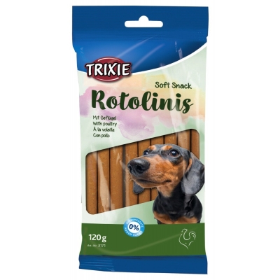 Лакомство для собак Trixie 3171 Rotolinis с мясом домашней птицы, 120 г/12 см (12шт/уп)