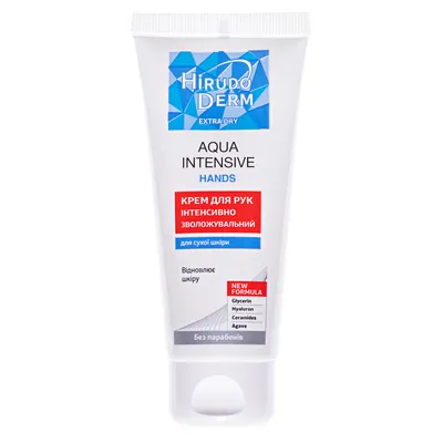 Крем для рук Hirudo Derm Extra Dry Aqua Intensive інтенсивно зволожуючий, 60 мл