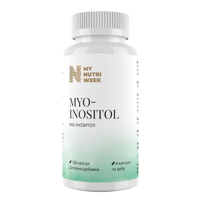 Міо-інозитол My Nutri Week 120 капсул (MNW-532665)