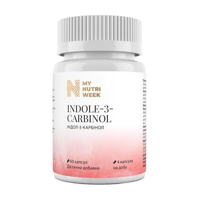 Индол-3-карбинол My Nutri Week Indole-3-Carbinol, 60 капсул