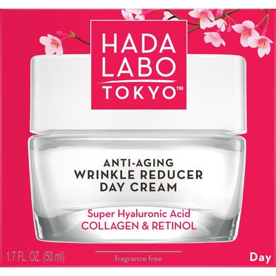Крем для лица Hada Labo Tokyo Red против морщин дневной, 50 мл