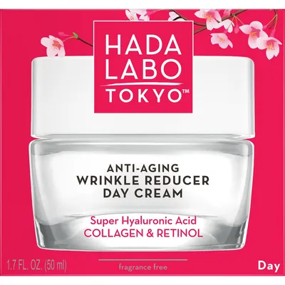 Крем для обличчя Hada Labo Tokyo Red проти зморшок денний, 50 мл
