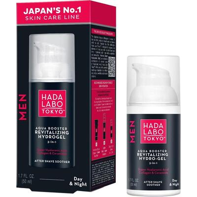 Гель для лица Hada Labo Tokyo восстанавливающий для мужчин, 50 мл