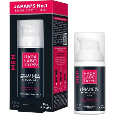 Гель для обличчя Hada Labo Tokyo Men відновлюючий для чоловіків, 50 мл