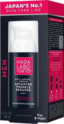Крем для лица Hada Labo Tokyo антивозрастной для мужчин, 50 мл