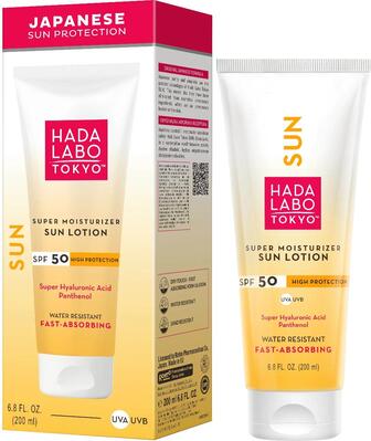 Лосьон для тела Hada Labo Tokyo солнцезащитный SPF 50, 200 мл