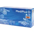Рукавички оглядові MediPlus нітрилові неприпудрені, розмір XL, нестерильні, сині, 1 пара