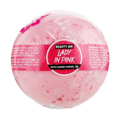 Бомбочка для ванни Beauty Jar Lady In Pink, 200 г