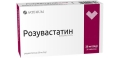 Розувастатин таблетки, п/плен. обол. по 20 мг №30 (10х3)