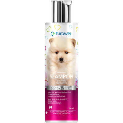 Шампунь Eurowet For Puppies с миндальным маслом и аллантоином для щенков, 200 мл