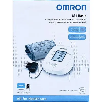 Тонометр Omron M1 Basic (HEM-7121J- ARU)  автоматичний