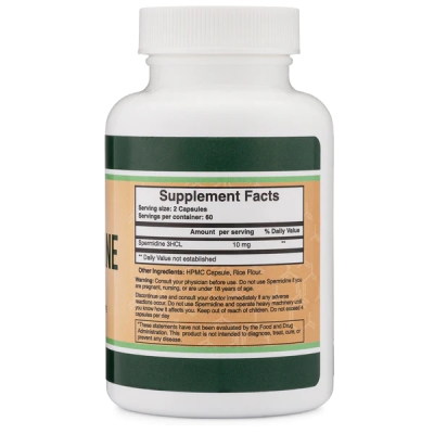 Спермідин Double Wood Spermidine 10 мг, 120 капсул
