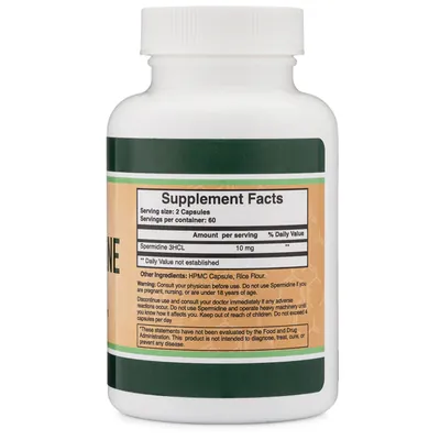 Спермідин Double Wood Spermidine 10 мг, 120 капсул
