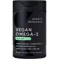 Омега 3 Sports Research Omega-3 Vegan 1400 мг, 60 мягких капсул