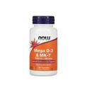 Мега Витамин Д3+МК-7 NOW Vitamin D3+МК-7 (K2) 5000 МЕ 180 мкг веганские капсулы №120
