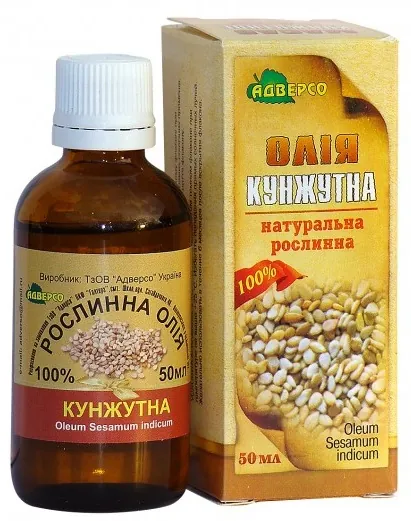 Рослинна олія Адверсо кунжутна, 50 мл