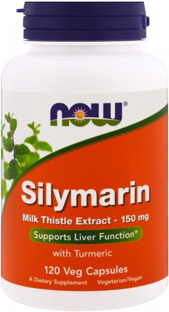 Силимарин NOW Silimarin Milk Thistle капсулы по 150 мг №120