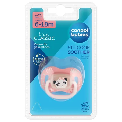Пустушка силіконова Canpol Babies Exotic Animals 34/934_ua кругла, 6-18 місяців, 1 шт