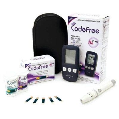 Глюкометр SD CodeFree + тест-смужки 50 штук