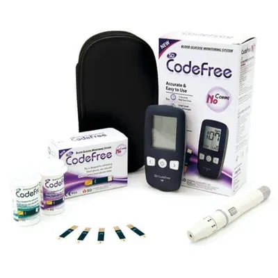 Глюкометр SD CodeFree + тест-смужки 50 штук