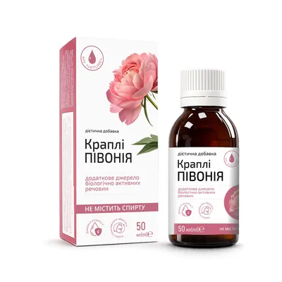 Півонія AN NATUREL Красота та Здоров'я краплі, 50 мл