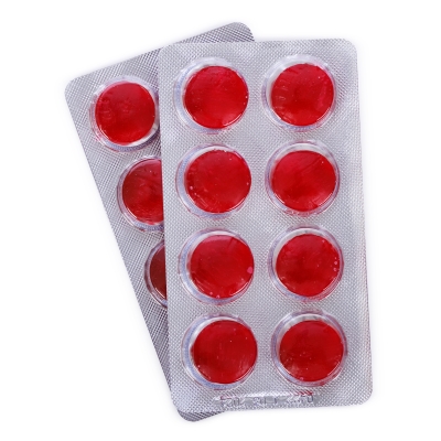 Эвкалор Baum Pharm леденцы со вкусом черной смородины №16 (8х2)