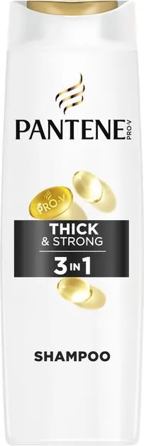 Шампунь і бальзам-ополіскувач Pantene Pro-V Thick & Strong 3 в 1 Густе та міцне, 325 мл
