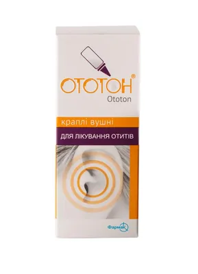 Ототон краплі вуш. по 16 г у флак.