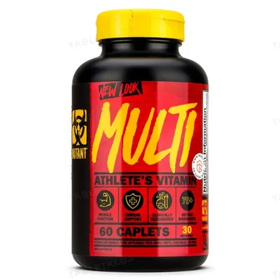 Вітаміни Mutant Core Series Multi Vitamin, 60 капсул