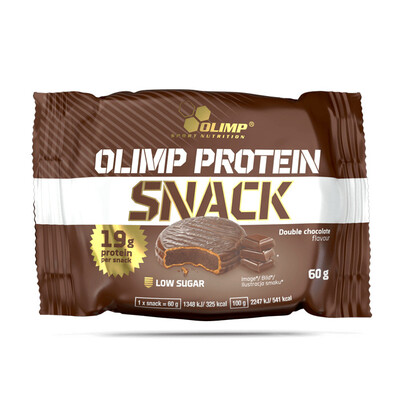 Батончик Olimp Protein Snack Double Chocolate, 60 г