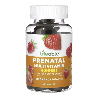 Мультивітаміни для вагітних Lifeable Prenatal Multivitamin, 60 жувальних цукерок