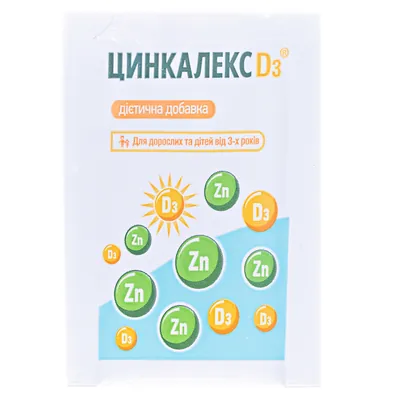 Цинкалекс Д3 порошок для орального розчину №16 в саше