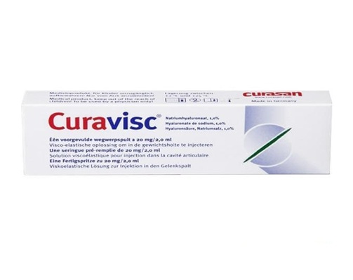 Куравис CURAVISC раствор для инъекций 20 мг/2 мл, 1 предварит. заполн. шприц