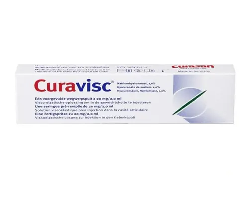 Куравіс CURAVISC розчин для ін'єкцій 20 мг/2 мл, 1 поперед. заповн. шприц