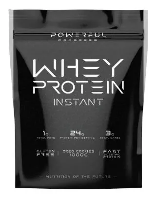 Протеїн сироватковий концентрат Powerful Progress 100% Whey Protein Instant печиво орео, 1000 г