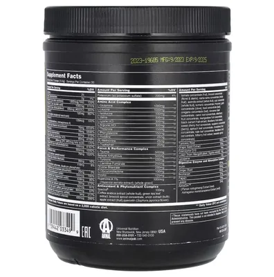 Вітаміни Universal Nutrition Animal Pak, фруктовий пунш, 417 г