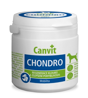 Хондропротектор для собак до 25 кг Canvit Chondro for dogs, 230 г