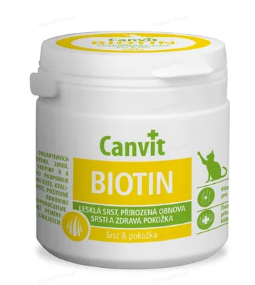 Вітаміни для кішок Canvit Biotin 50741 for cats, 100 таблеток