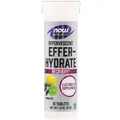 Електроліти NOW Sports Effer-Hydrate з лимоном та лаймом шипучі таблетки №10