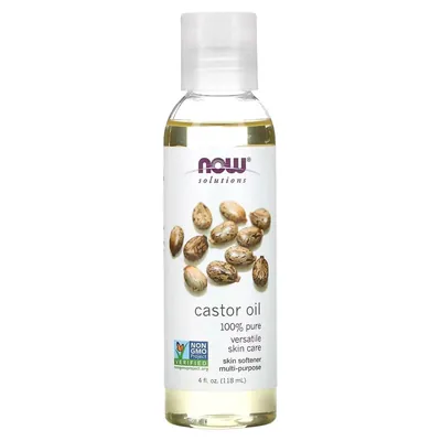 Касторова олія Now Solutions Castor Oil, 118 мл