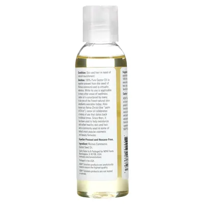 Касторова олія Now Solutions Castor Oil, 118 мл